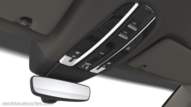 Detalle interior del Porsche Panamera Sport Turismo