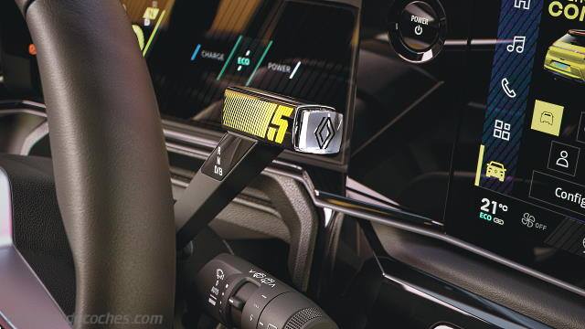 Detalle interior del Renault 5 E-Tech