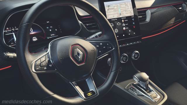 Detalle interior del Renault Arkana