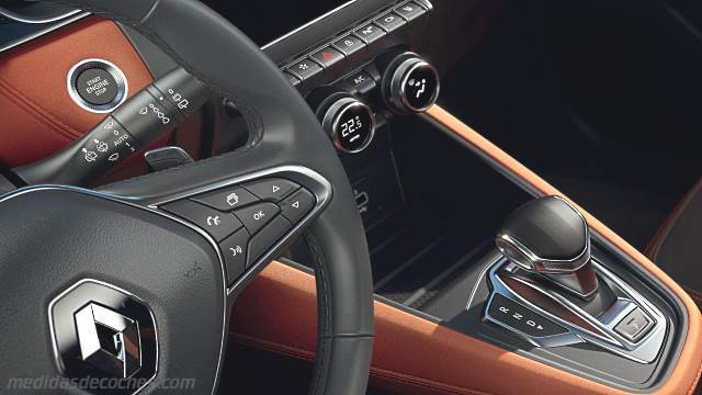 Detalle interior del Renault Captur