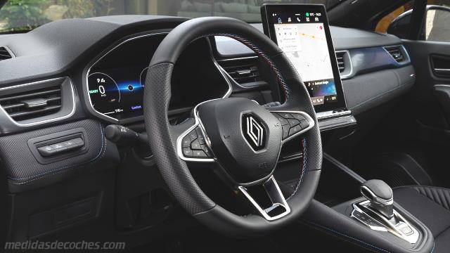 Detalle interior del Renault Captur