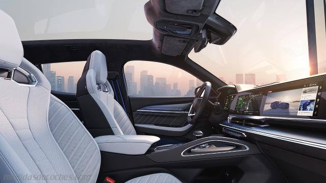 Detalle interior del Renault Filante