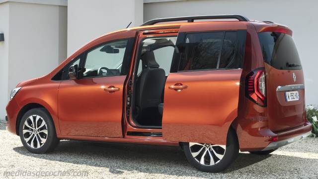 Exterior del Renault Kangoo