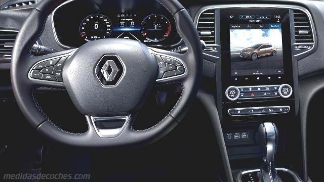 Detalle interior del Renault Mégane