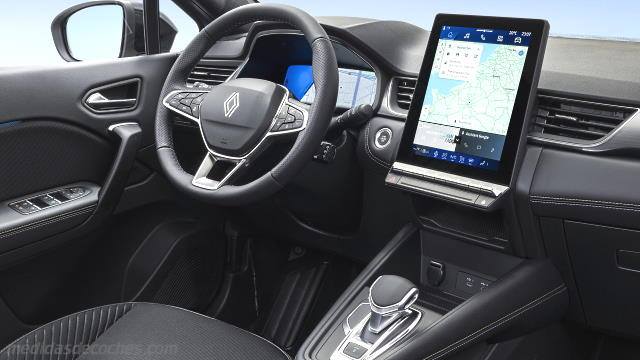 Detalle interior del Renault Symbioz