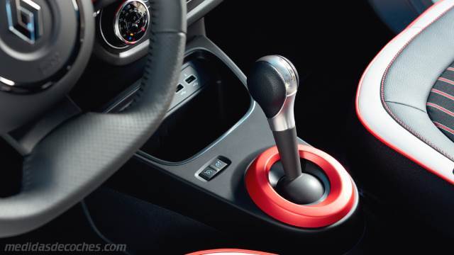 Detalle interior del Renault Twingo