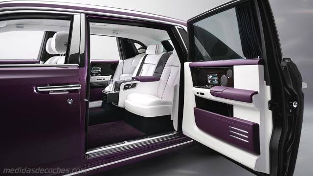 Detalle interior del Rolls-Royce Phantom
