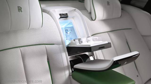 Detalle interior del Rolls-Royce Phantom Extended