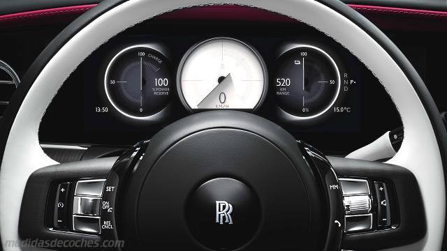 Detalle interior del Rolls-Royce Spectre