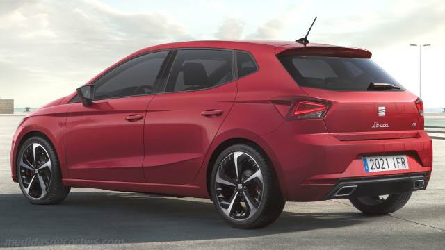 Exterior del Seat Ibiza