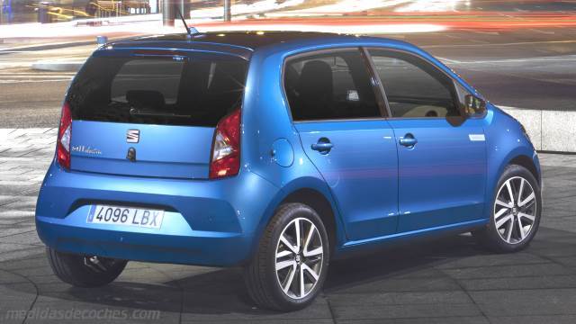 Exterior del Seat Mii electric