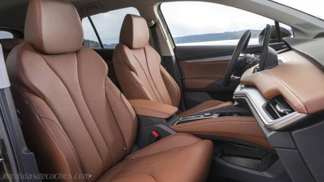 Detalle interior del Skoda Enyaq