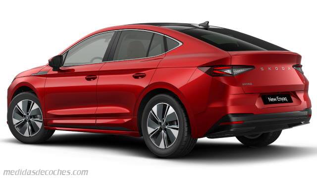 Exterior del Skoda Enyaq Coupé