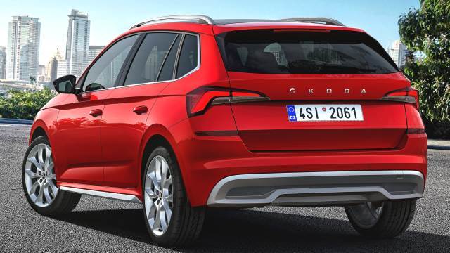 Exterior del Skoda Kamiq