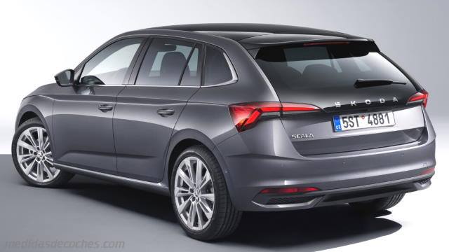 Exterior del Skoda Scala