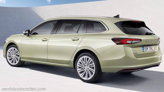 Exterior del Skoda Superb Combi