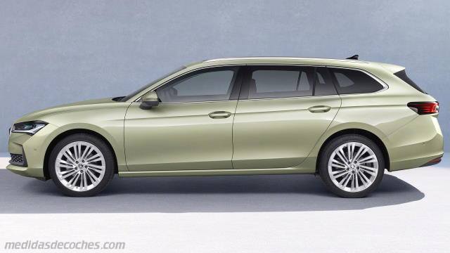 Detalle exterior del Skoda Superb Combi
