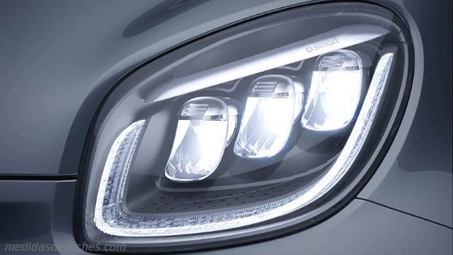 Detalle exterior del Smart EQ fortwo