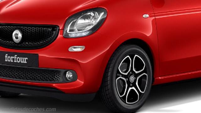 Exterior del Smart forfour