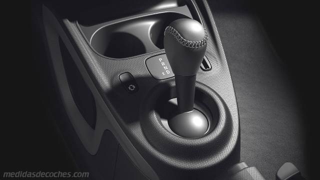 Detalle interior del Smart forfour