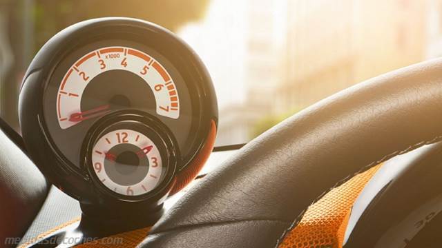 Detalle exterior del Smart fortwo