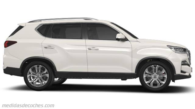 Detalle exterior del SsangYong Rexton