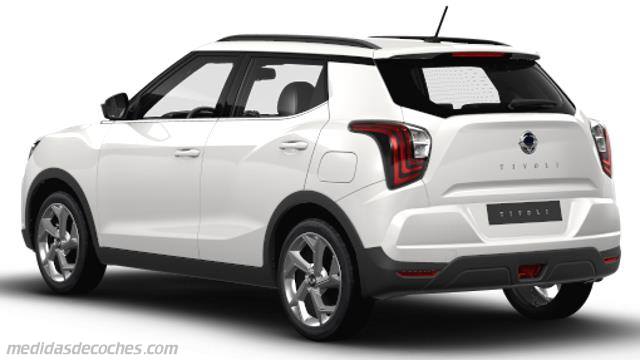 Exterior del SsangYong Tívoli