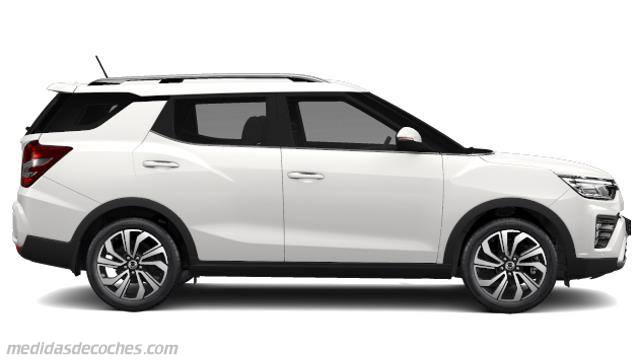 Detalle exterior del SsangYong Tívol Grand