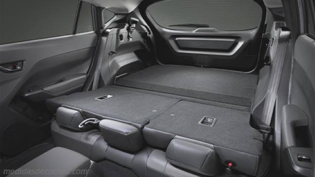 Detalle interior del Subaru Crosstrek