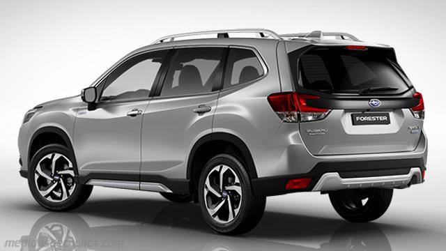 Exterior del Subaru Forester