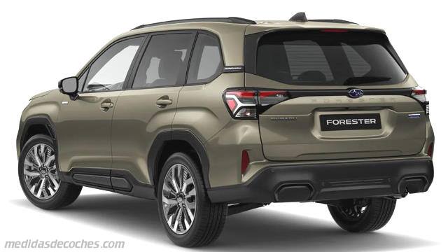 Exterior del Subaru Forester