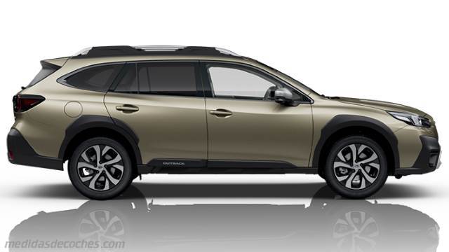 Detalle exterior del Subaru Outback