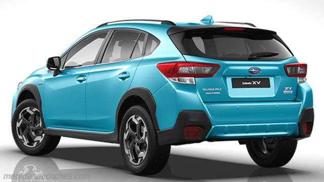 Exterior del Subaru XV