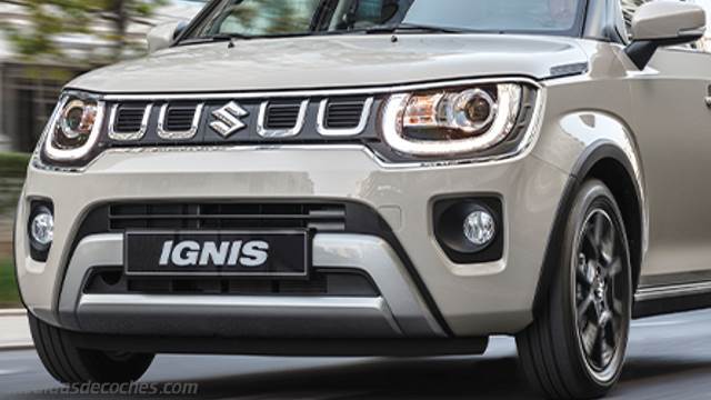 Detalle exterior del Suzuki Ignis