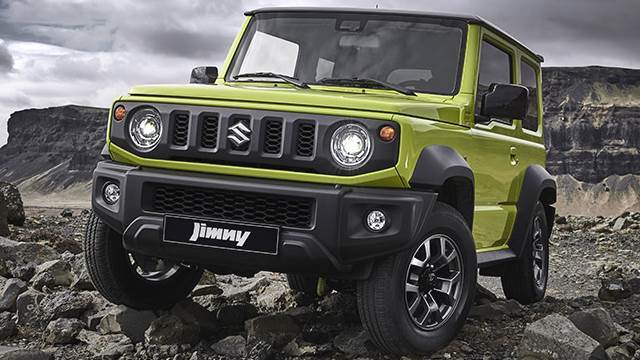 Exterior del Suzuki Jimny