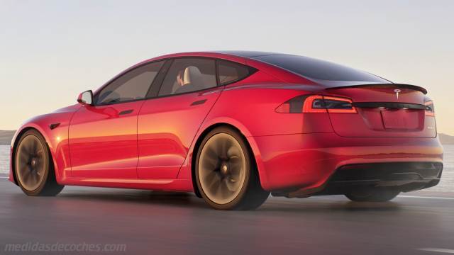 Exterior del Tesla Model S