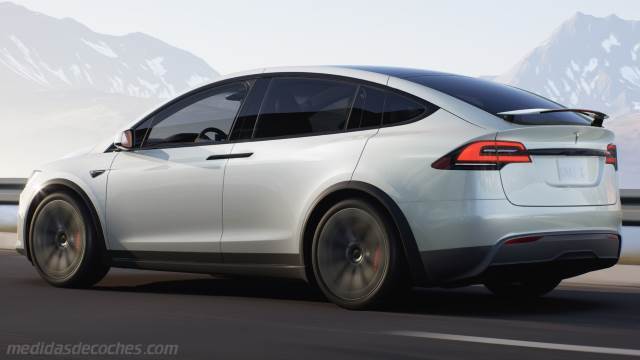 Exterior del Tesla Model X