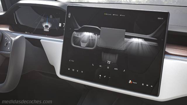 Detalle exterior del Tesla Model X