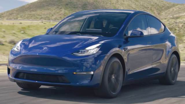 Exterior del Tesla Model Y