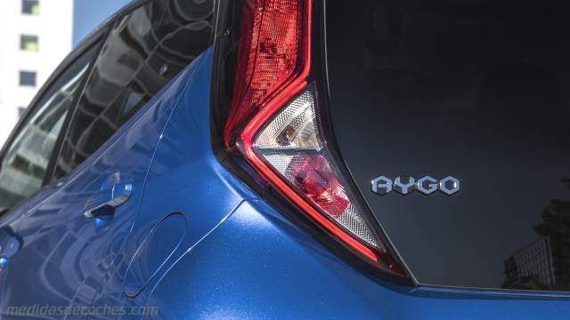 Detalle exterior del Toyota Aygo