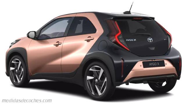 Exterior del Toyota Aygo X Cross