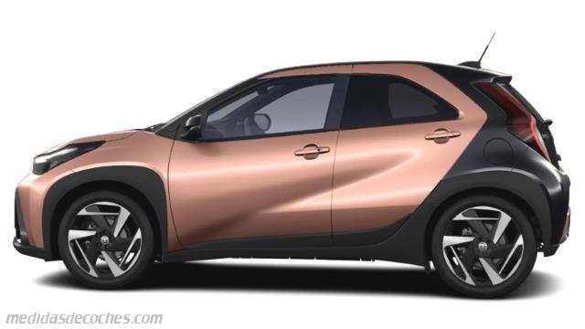 Detalle exterior del Toyota Aygo X Cross