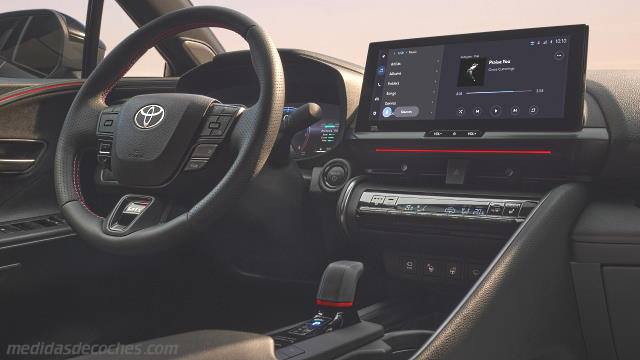 Detalle interior del Toyota C-HR