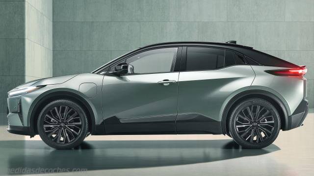 Detalle exterior del Toyota C-HR+
