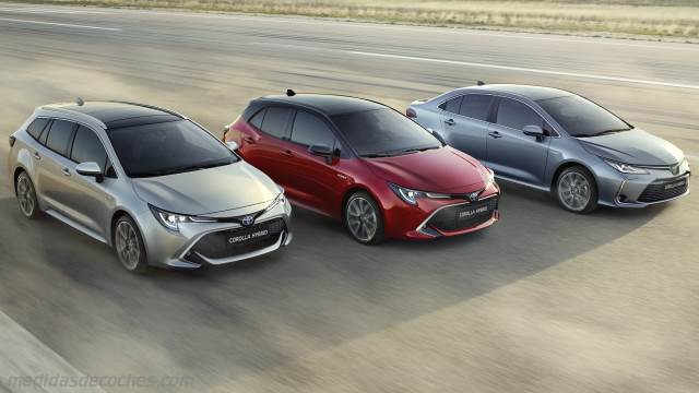 Detalle exterior del Toyota Corolla Sedán