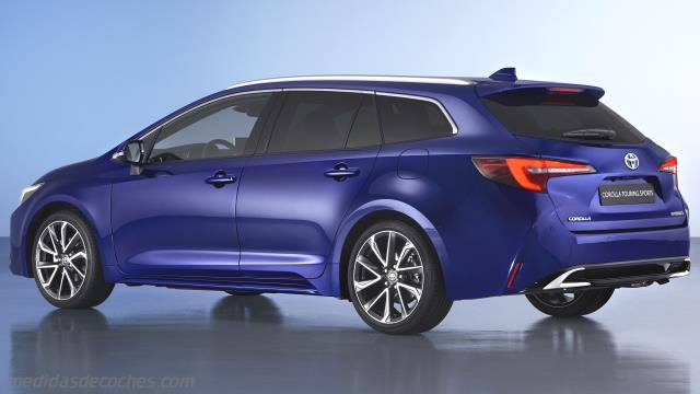 Exterior del Toyota Corolla Touring Sports