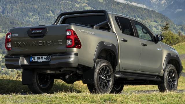 Exterior del Toyota Hilux