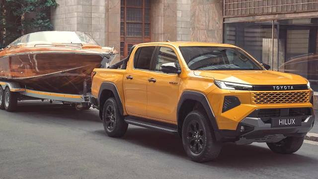 Exterior del Toyota Hilux