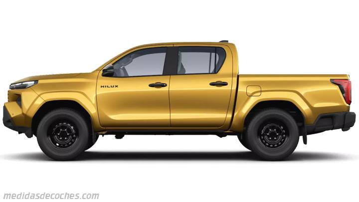 Detalle exterior del Toyota Hilux