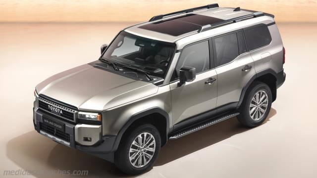 Detalle exterior del Toyota Land Cruiser